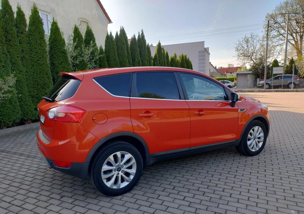 Ford Kuga cena 32700 przebieg: 198606, rok produkcji 2011 z Borne Sulinowo małe 326